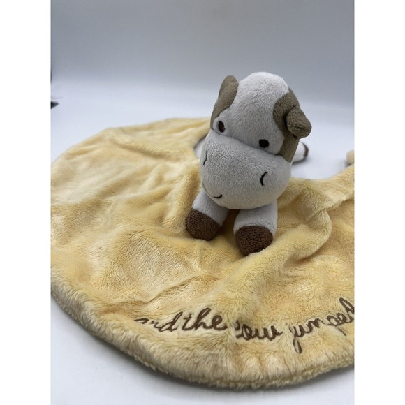 B Amici Baby Security Blanket Lovey Cow jumped over the MOON soft plush infant - Picture 2 of 5